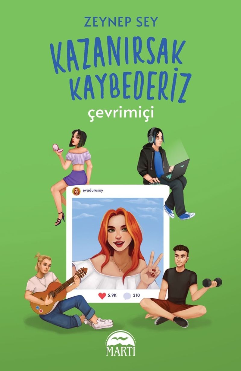 Kazanırsak Kaybederi̇z : Çevrimiçi (Karton Kapak) kitap kapağı