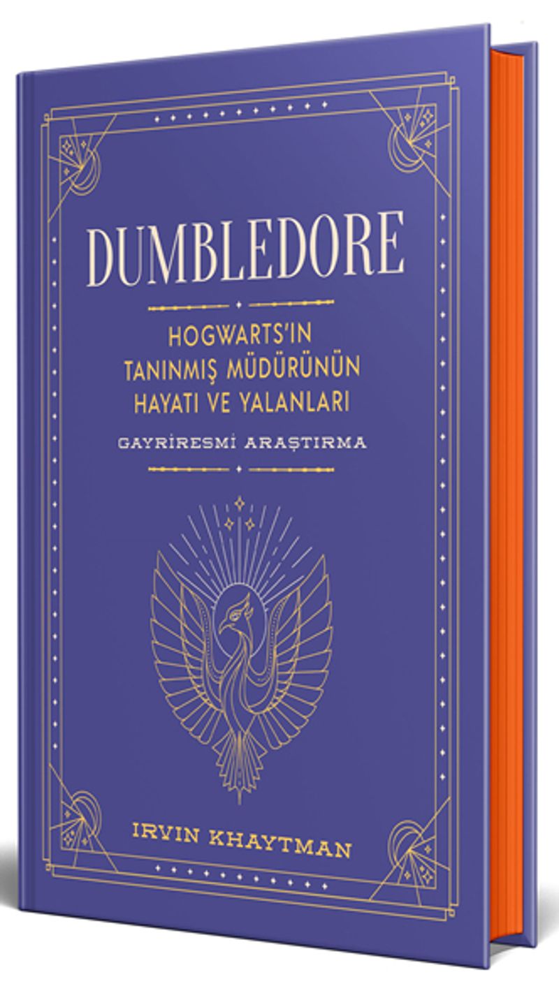 Dumbledore (Ciltli) Hogwarts'in Tanınmış Müdürünün Hayatı ve Yalanları - Gayriresmî Araştırma kitap kapağı