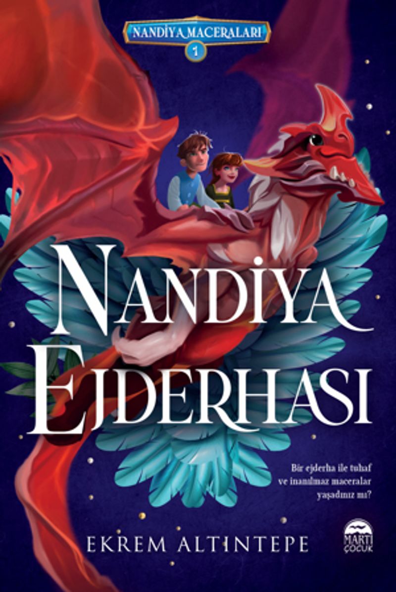 Nandiya Ejderhası / Nandiya Maceraları 1 kitap kapağı