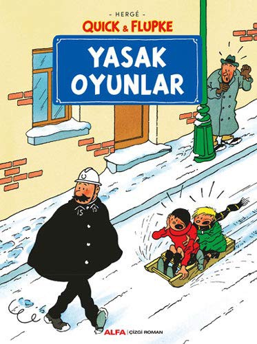 Quick & Flupke - Yasak Oyunlar kitap kapağı