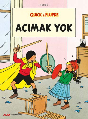 Quick & Flupke - Acımak Yok kitap kapağı