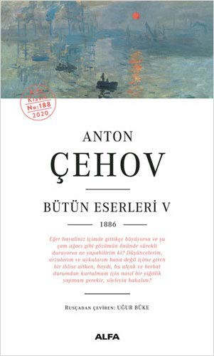 Anton Çehov Bütün Eserleri 5 kitap kapağı