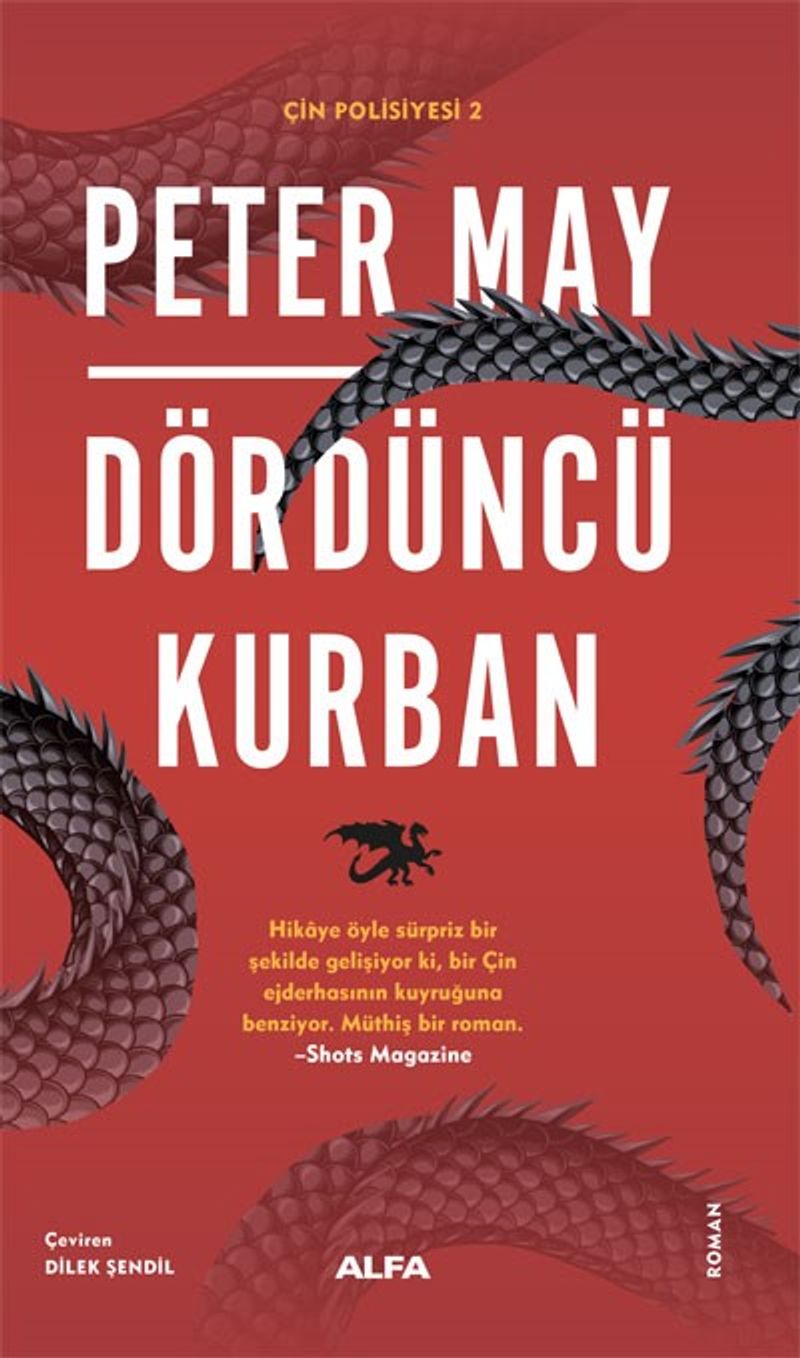 Dördüncü Kurban / Çin Polisiyesi 2 kitap kapağı