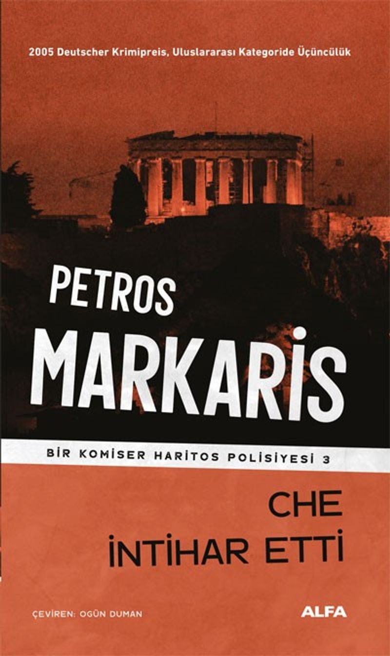 Che İntihar Etti / Bir Komiser Haritos Polisiyesi 3 kitap kapağı