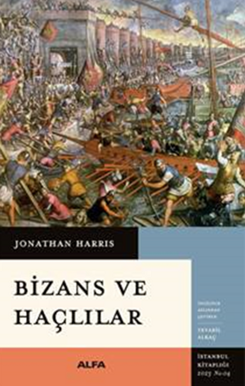 Bizans ve Haçlılar kitap kapağı