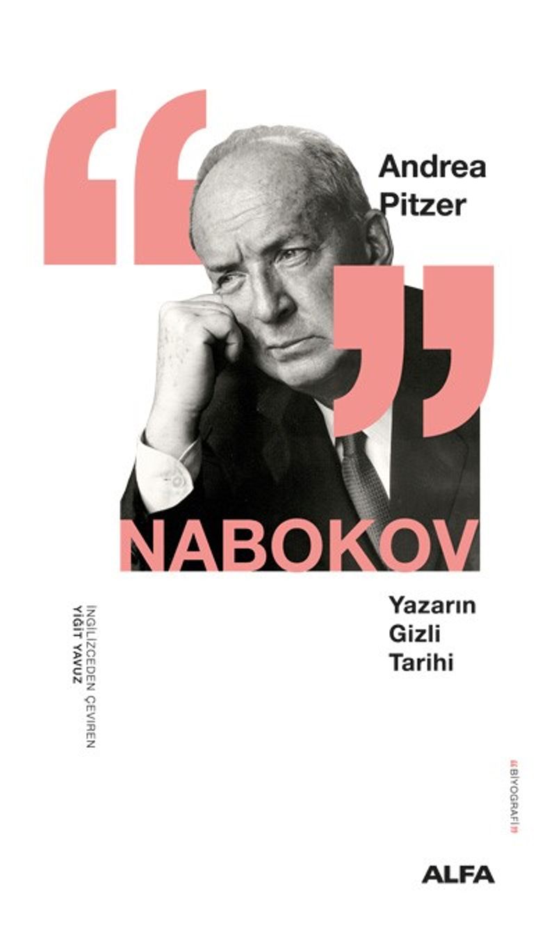 Nabokov Yazarın Gizli Tarihi kitap kapağı