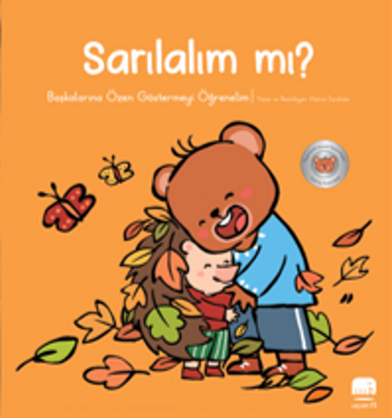 Sarılalım mı? / Küçük Ayı Arkadaş Ediniyor kitap kapağı