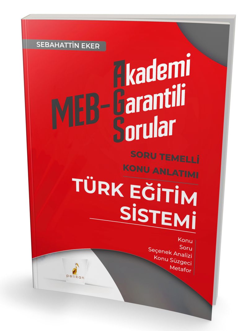 MEB – AGS Türk Eğitim Sistemi Soru Temelli Konu Anlatımı kitap kapağı