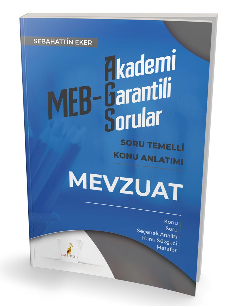 MEB – AGS Mevzuat Soru Temelli Konu Anlatımı kitap kapağı