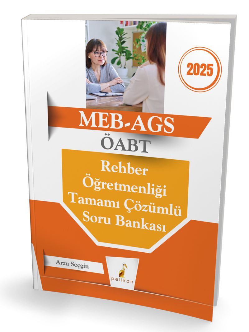 2025 MEB - AGS ÖABT Rehber Öğretmenliği Tamamı Çözümlü Soru Bankası kitap kapağı
