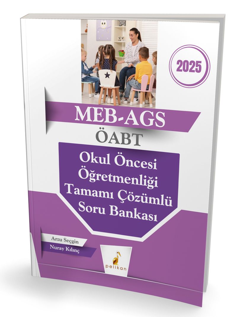 MEB - AGS ÖABT Okul Öncesi Öğretmenliği Tamamı Çözümlü Soru Bankası kitap kapağı