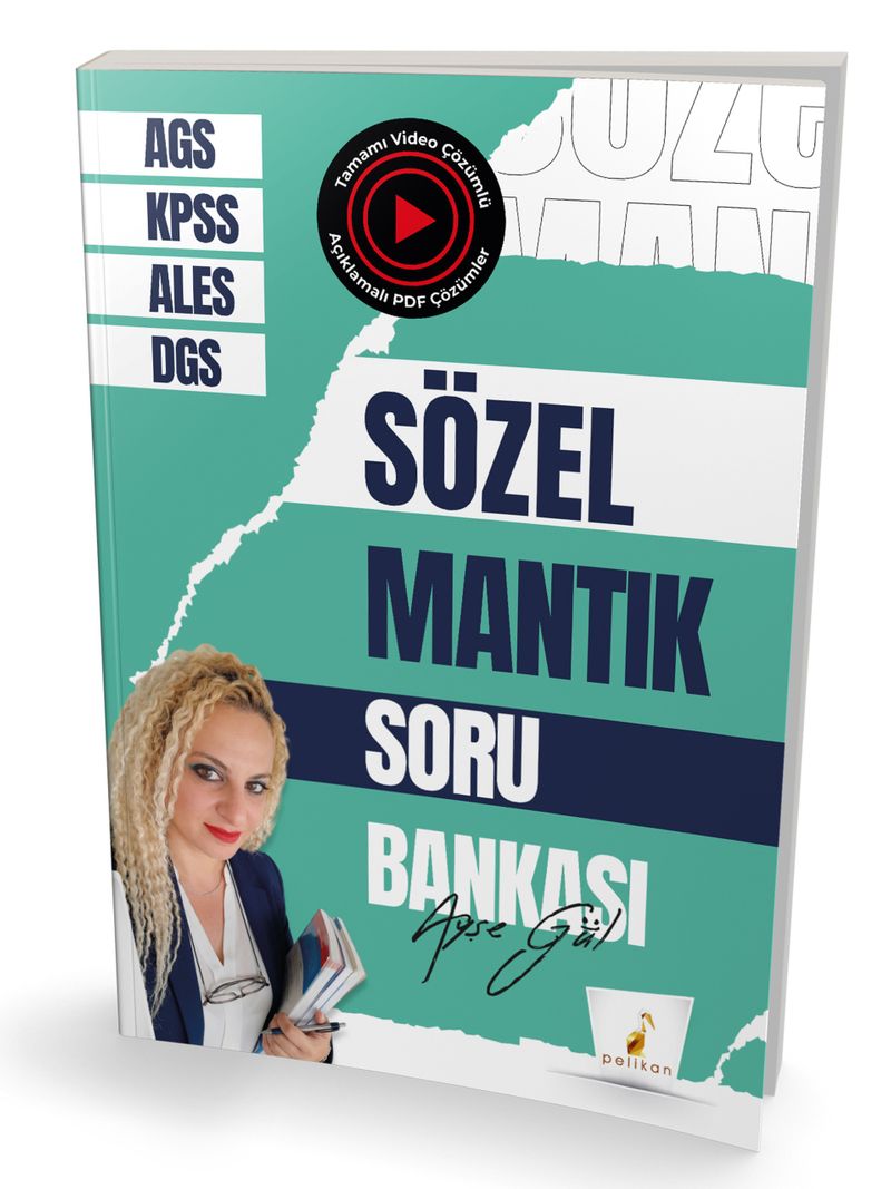 KPSS ALES DGS AGS Sözel Mantık Soru Bankası kitap kapağı