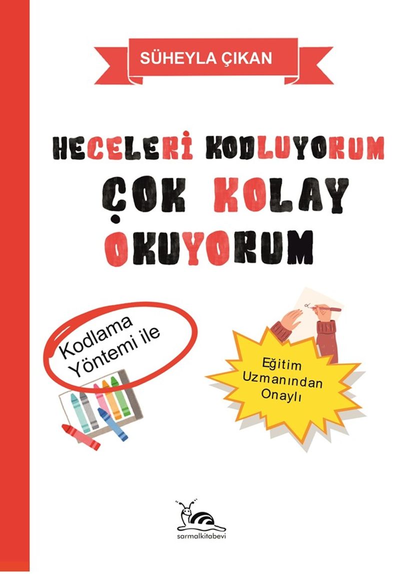 Heceleri Kodluyorum Çok Kolay Okuyorum kitap kapağı