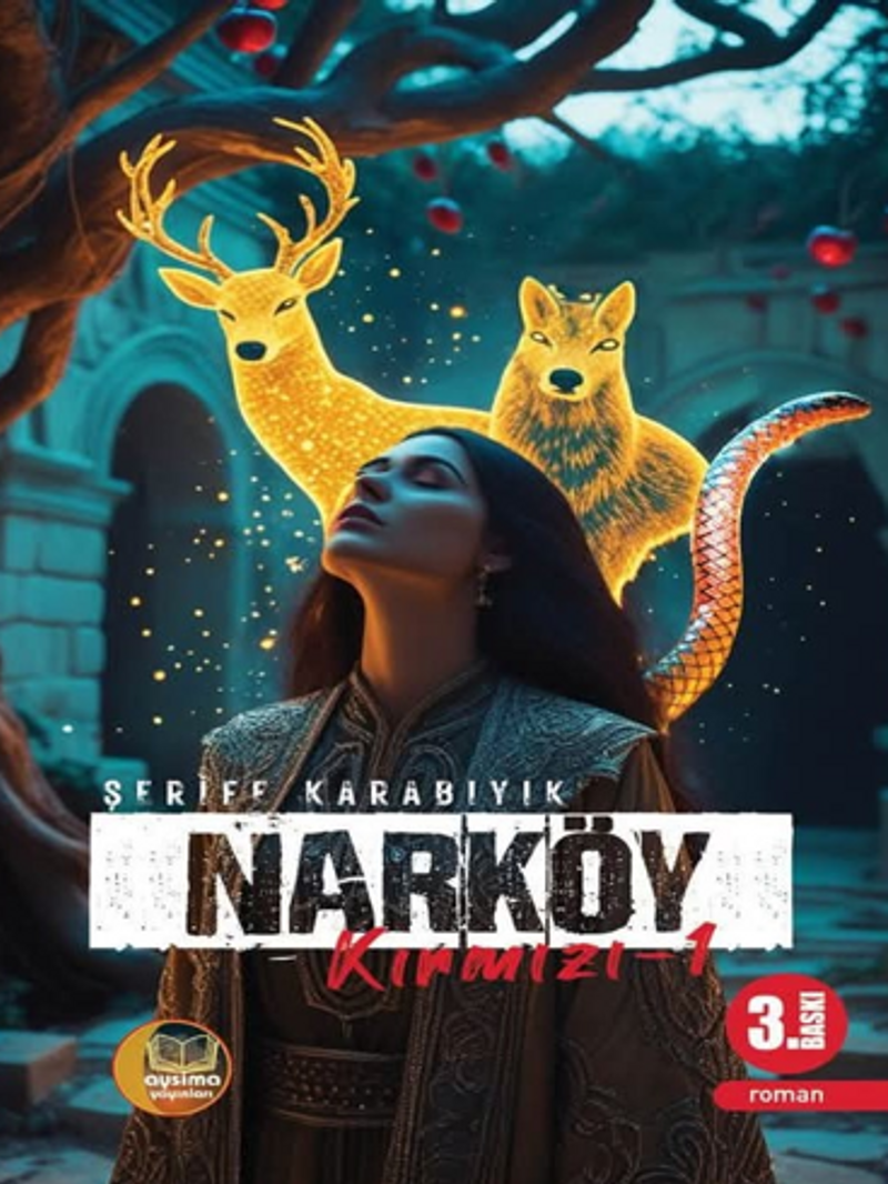 Narköy - Kırmızı -1 kitap kapağı