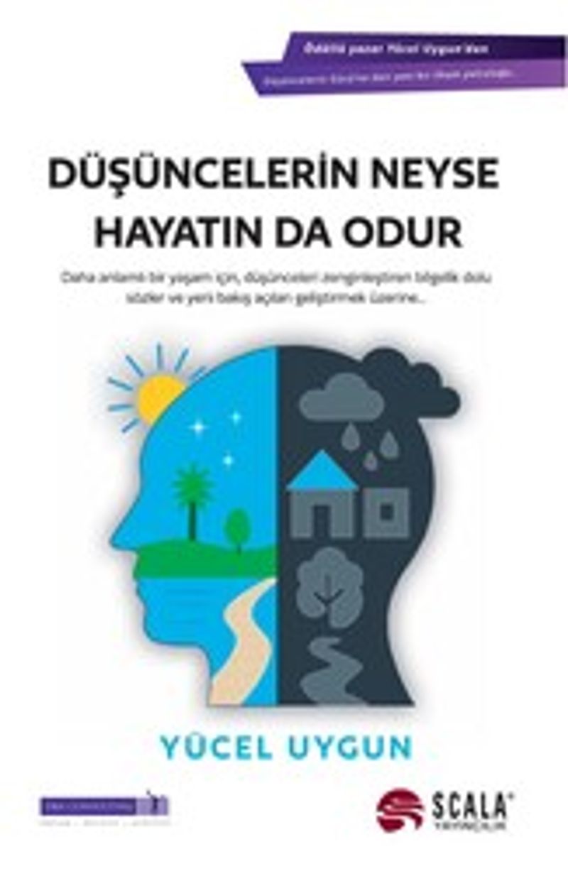 Düşüncelerin Neyse Hayatın Da Odur kitap kapağı