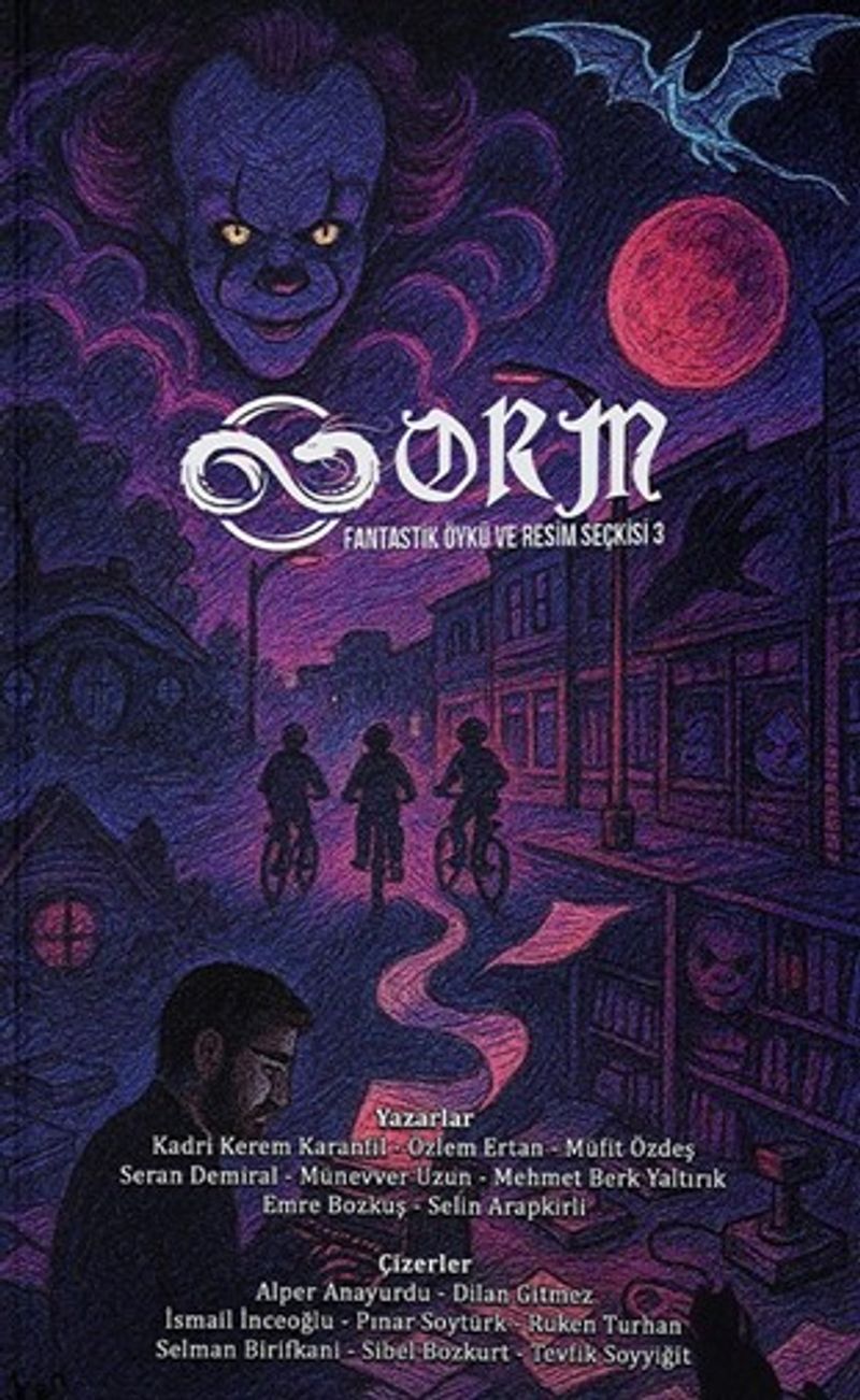 ORM - Fantastik Resim ve Öykü Seçkisi 3 kitap kapağı