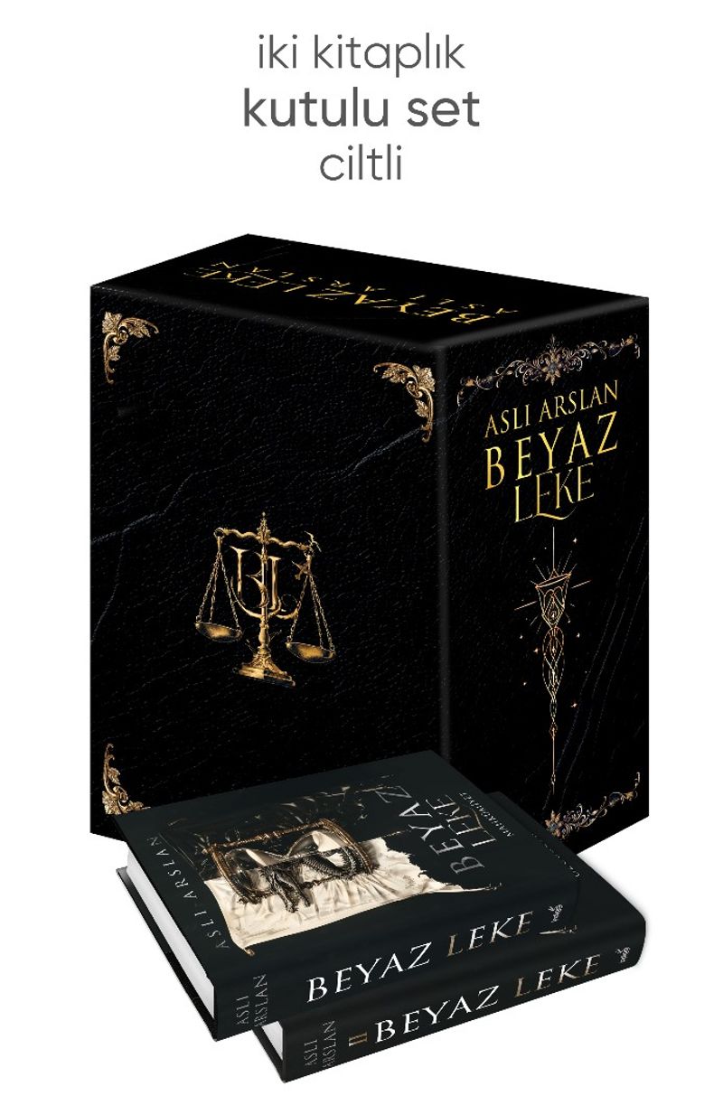 Beyaz Leke Seti 2 Kitap (Ciltli) kitap kapağı