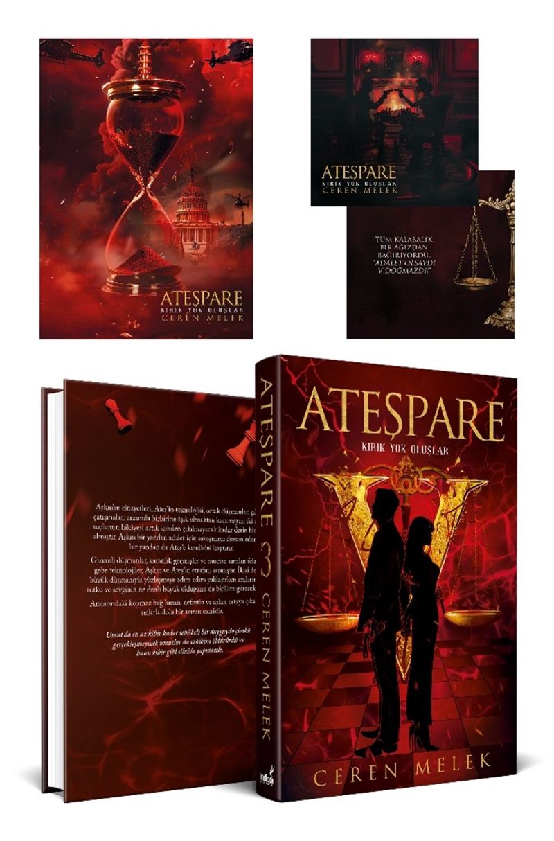 Ateşpare 3 / Kırık Yok Oluşlar (Ciltli) kitap kapağı