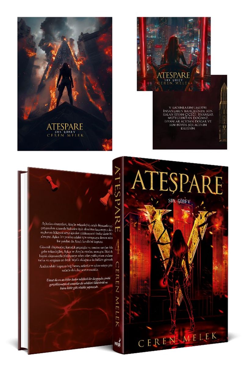 Ateşpare 4 / Son Görev (Ciltli) kitap kapağı