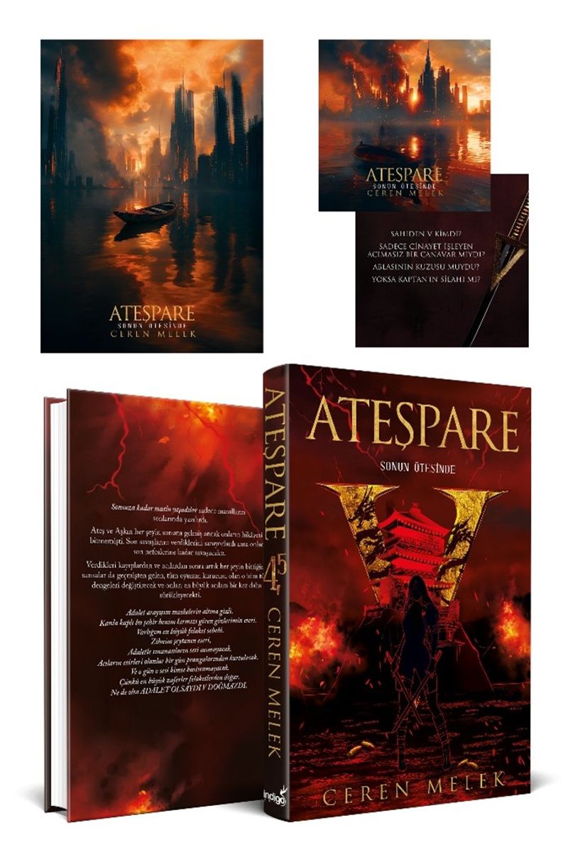Ateşpare 4,5 / Sonun Ötesinde (Ciltli) kitap kapağı