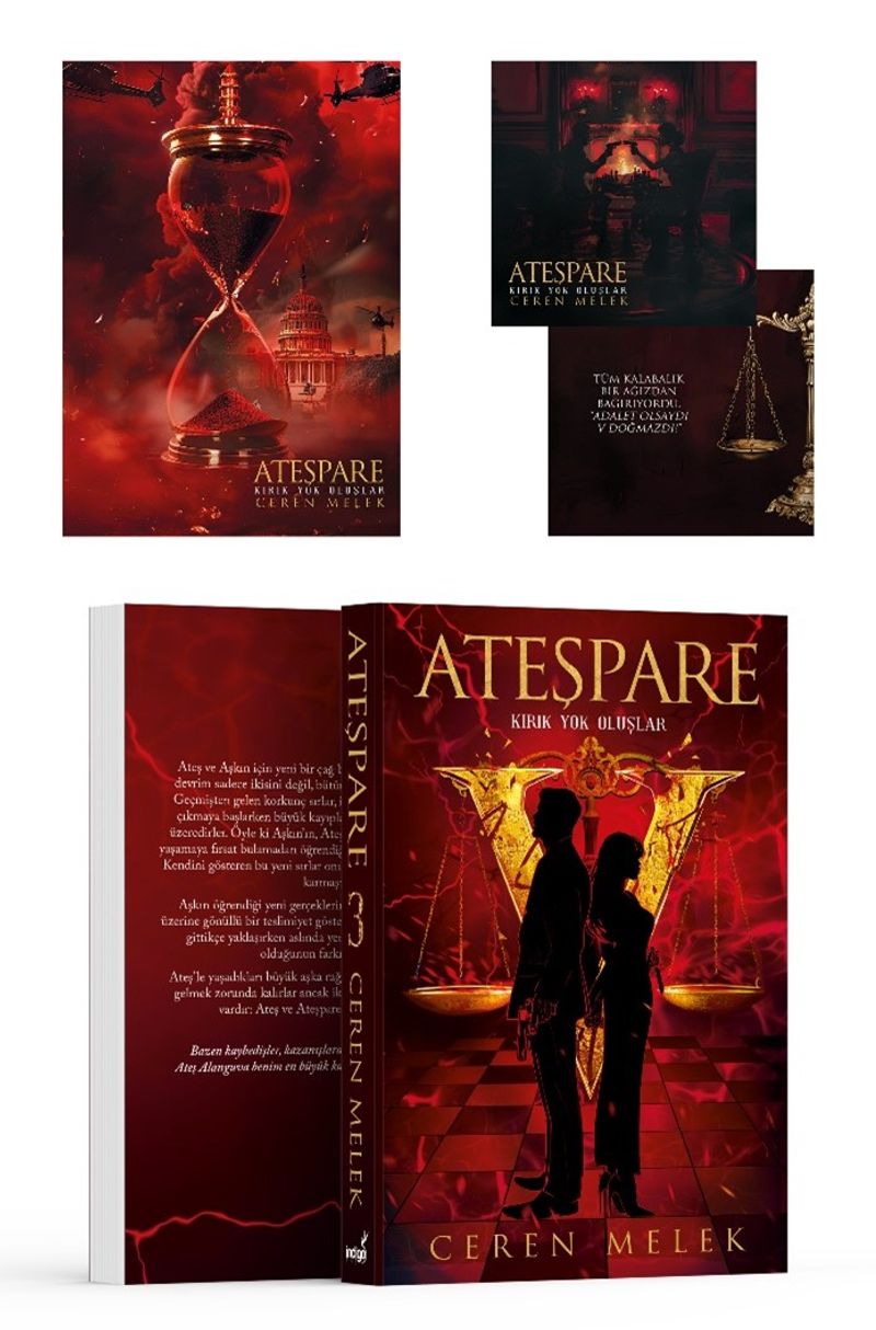 Ateşpare 3 / Kırık Yok Oluşlar (Karton Kapak) kitap kapağı