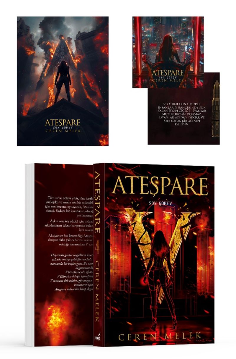 Ateşpare 4 / Son Görev (Karton Kapak) kitap kapağı