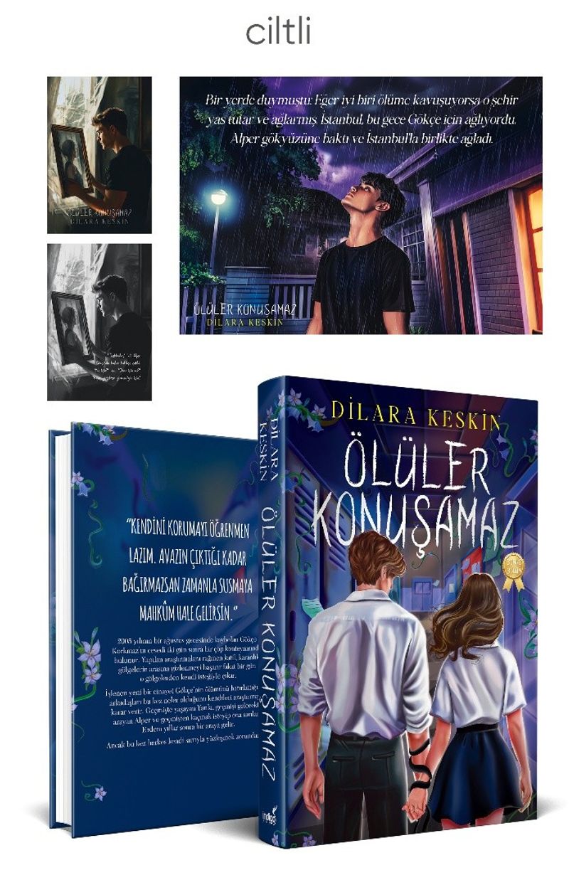 Ölüler Konuşamaz (Ciltli) kitap kapağı