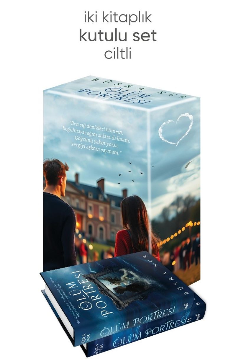 Ölüm Portresi Seti 2 Kitap (Ciltli) kitap kapağı