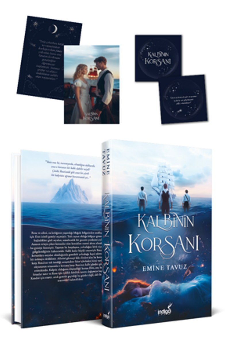 Kalbinin Korsanı - Ciltli kitap kapağı