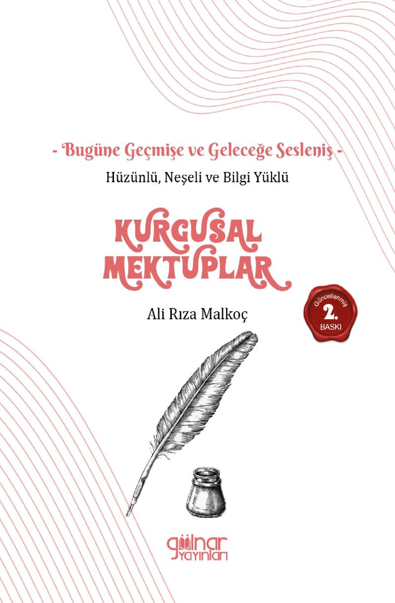 Hüzünlü Neşeli ve Bilgi Yüklü Kurgusal Mektuplar kitap kapağı