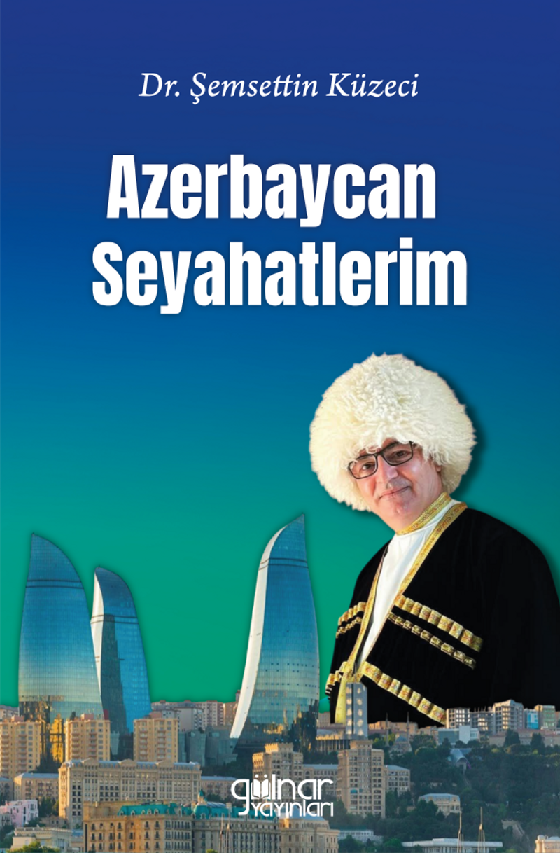 Azerbaycan Seyahatlerim kitap kapağı