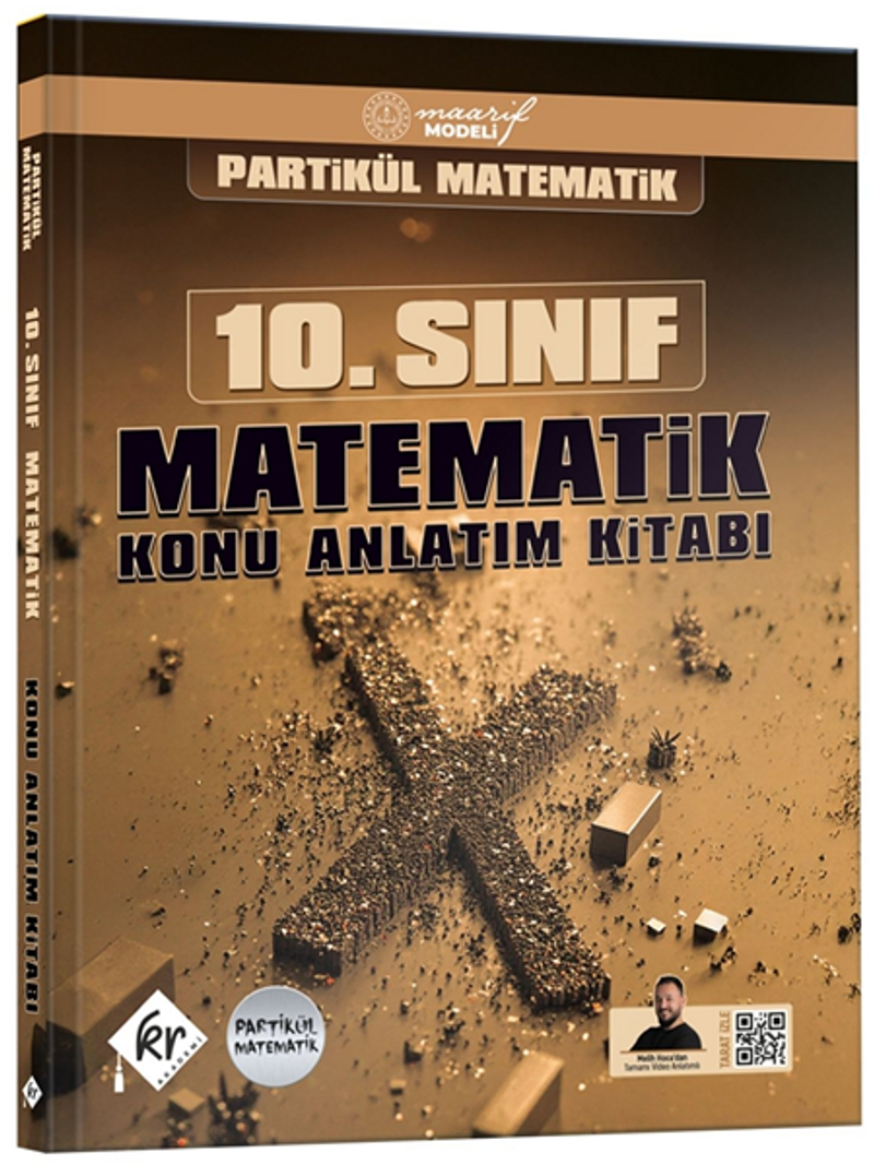 Partikül Matematik Maarif Modeli 10. Sınıf Matematik Konu Anlatım Kitabı kitap kapağı