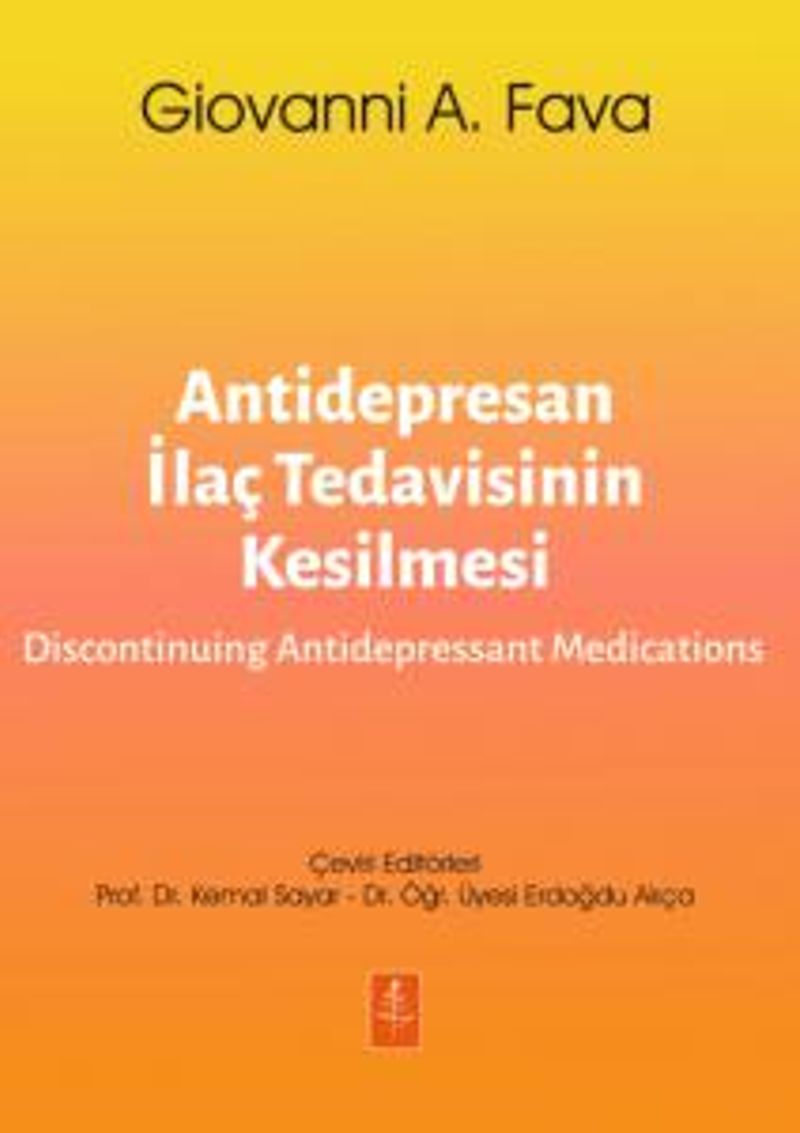 Antidepresan İlaç Tedavisinin Kesilmesi kitap kapağı