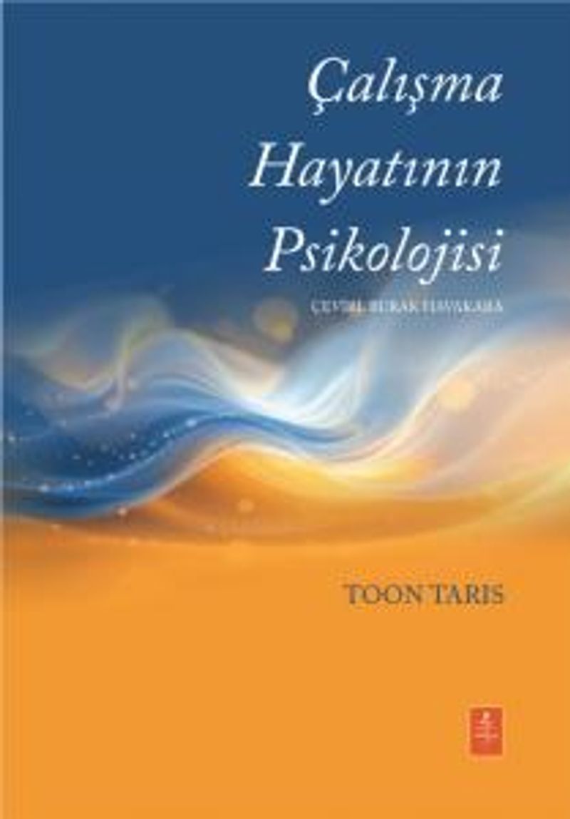 Çalışma Hayatının Psikolojisi kitap kapağı