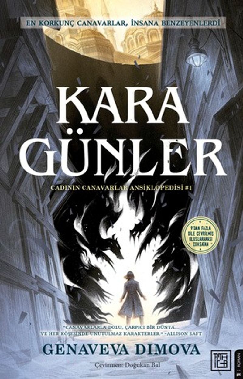 Kara Günler': Cadının Canavarlar Ansiklopedisi 1 kitap kapağı