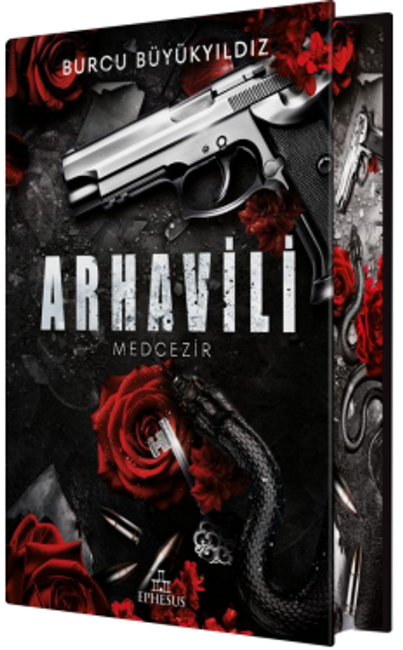 Arhavili 1: Medcezir (Ciltli Yan Boyamalı) kitap kapağı