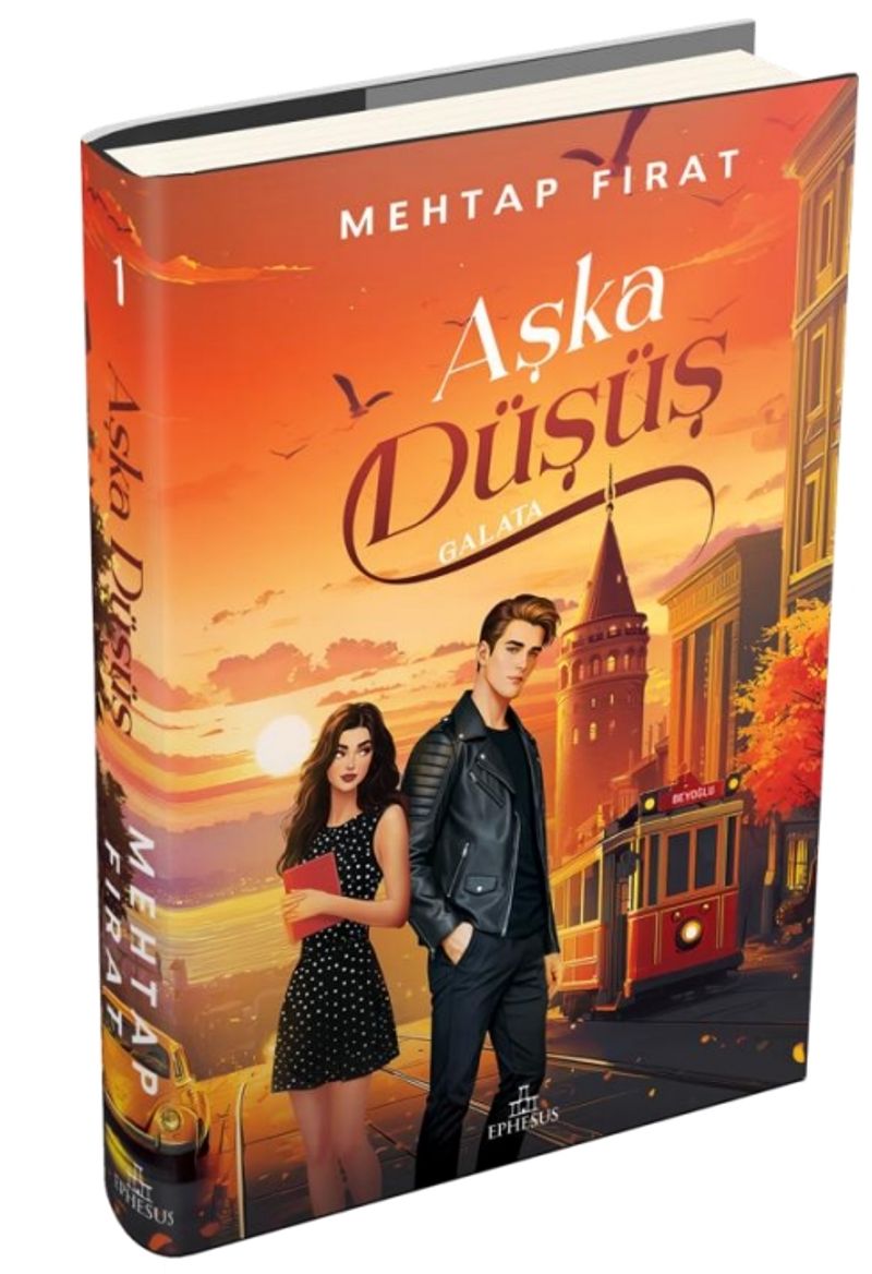 Aşka Düşüş 1: Galata (Ciltli) kitap kapağı