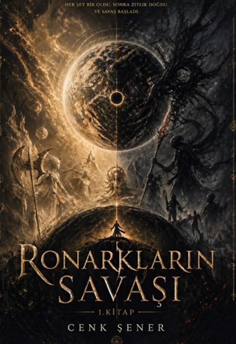 Ronarkların Savaşı kitap kapağı