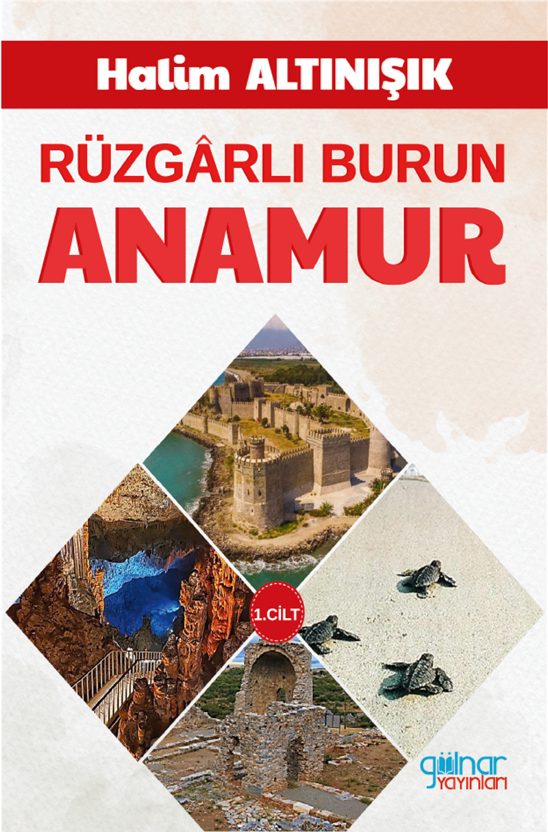 Rüzgarlı Burun Anamur 1. Cilt kitap kapağı