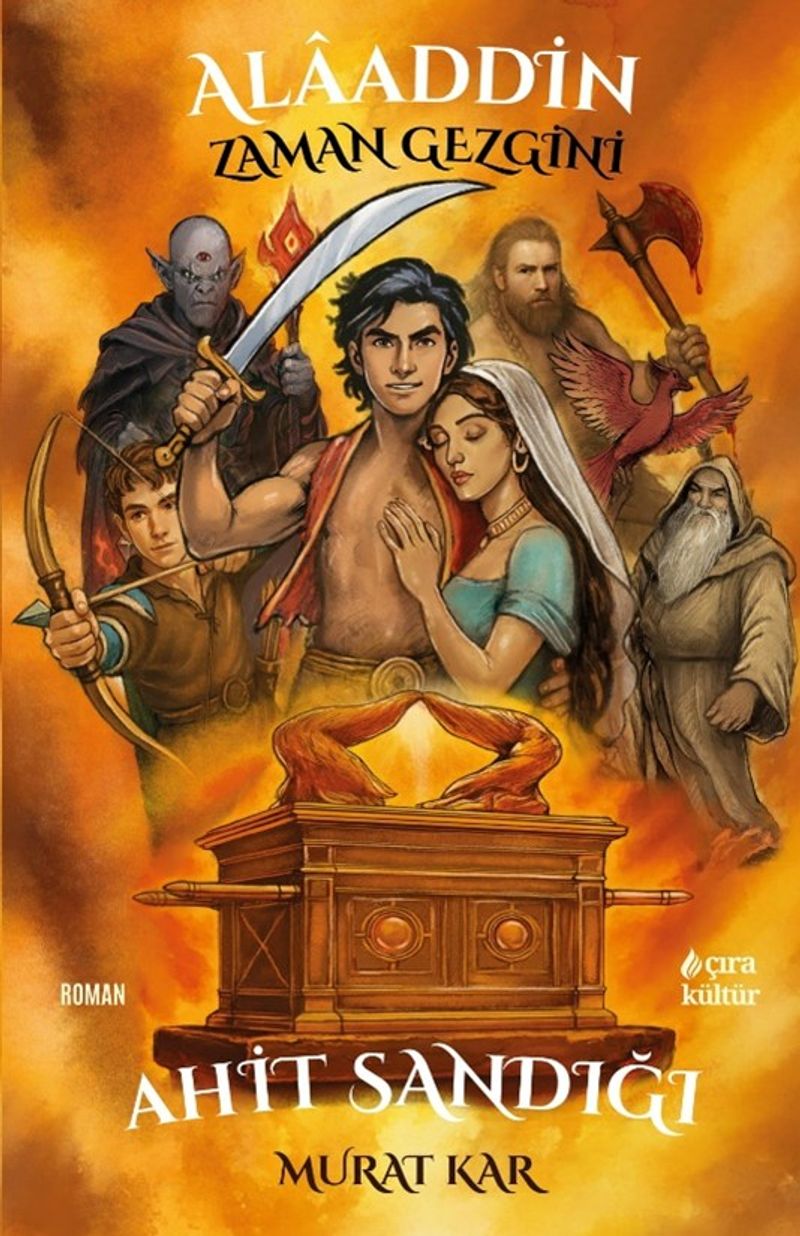 Alaaddin Zaman Gezgini Ahit Sandığı kitap kapağı