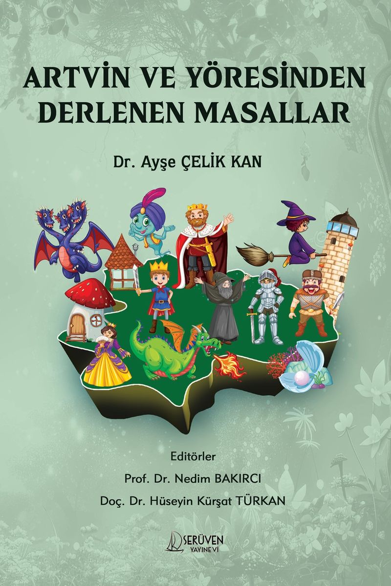 Artvin ve Yöresinden Derlenen Masallar kitap kapağı