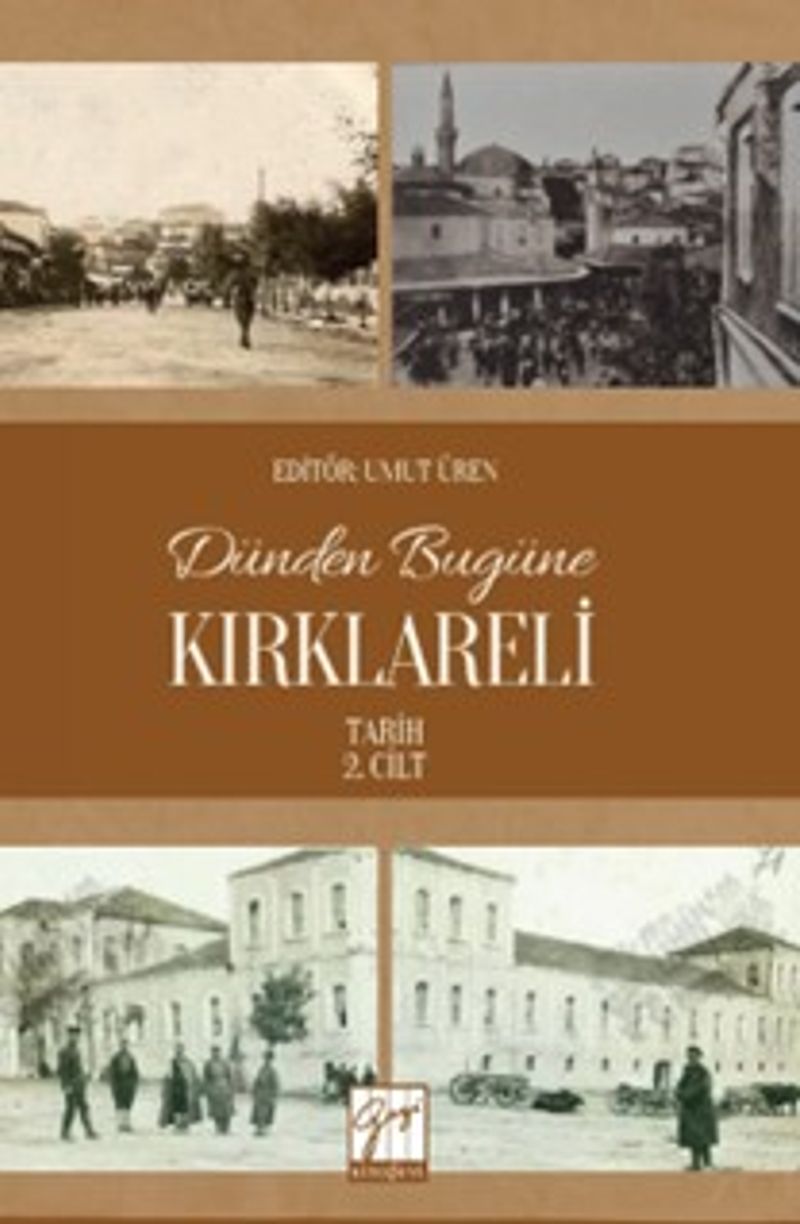 Dünden Bugüne Kırklareli (Tarih) 2. Cilt kitap kapağı