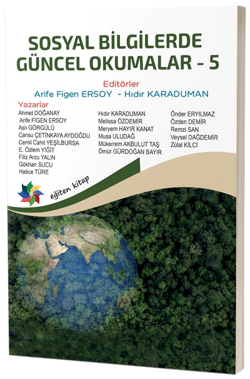 Sosyal Bilgilerde Güncel Okumalar 5 kitap kapağı