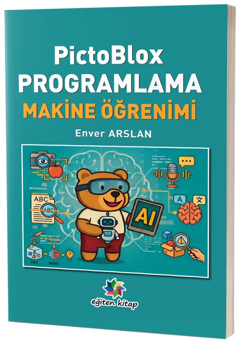 PictoBlox Programlama Makine Öğrenimi kitap kapağı