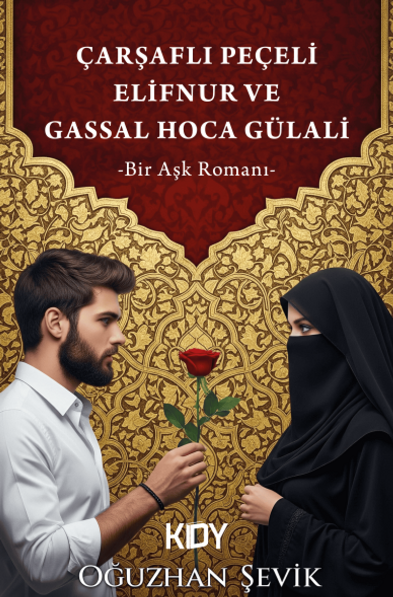 Çarşaflı Peçeli Elifnur ve Gassal Hoca Gülali kitap kapağı