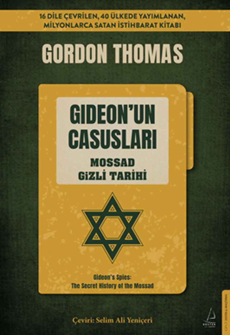 Gideon'un Casusları / Mossad Gizli Tarihi kitap kapağı