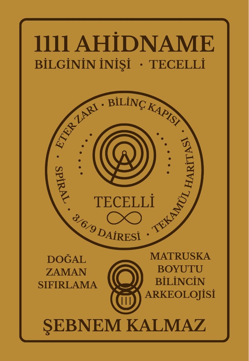 1111 Ahidname Tecelli kitap kapağı
