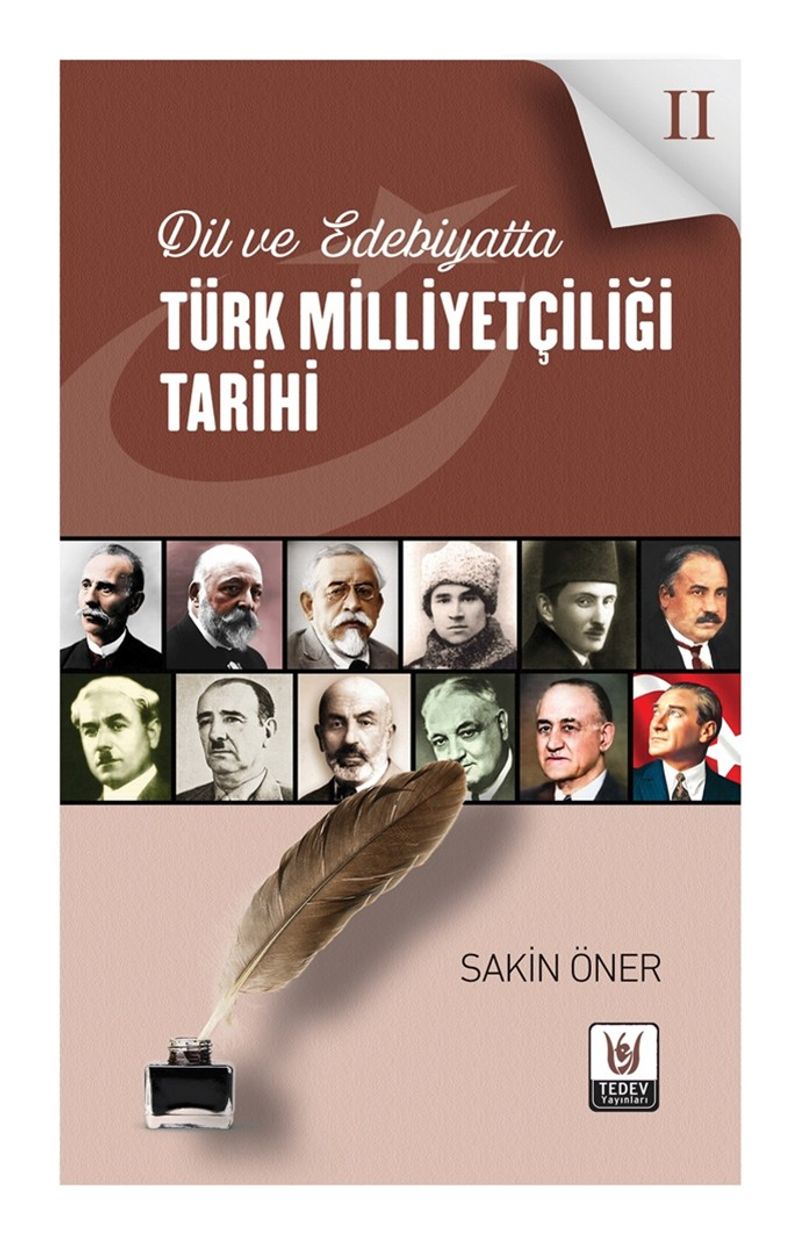 Dil ve Edebiyatta Türk Milliyetçiliği Tarihi 2 kitap kapağı