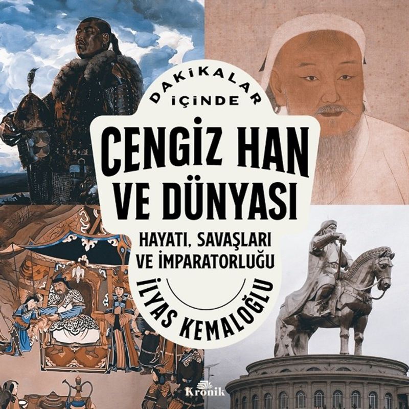 Dakikalar İçinde Cengiz Han ve Dünyası kitap kapağı