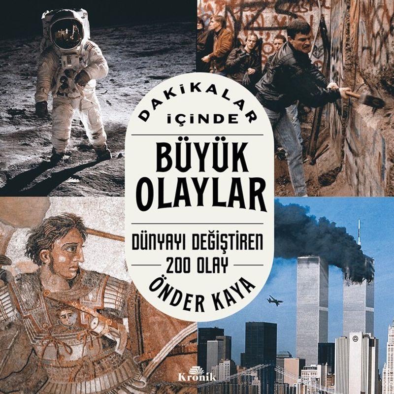 Dakikalar İçinde Büyük Olaylar / Dünyayı Değiştiren 200 Olay kitap kapağı